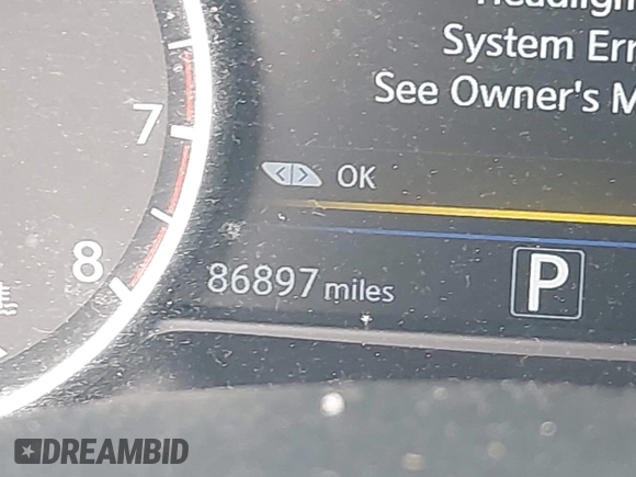 2019 Nissan Murano S with VIN 5N1AZ2MJXKN114050, listed as a IAAI auction lot 41960951 with 86,897 mi miles and . Bid and sale history available at DreamBid. Image 16.