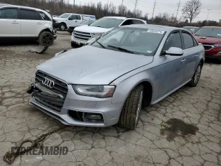 2015 Audi A4 Premium with VIN WAUBFAFL8FN003946, listed as a Copart auction lot 43644374 with 0 mi miles and Salvage Title. Bid and sale history available at carsss.com. Image 1.