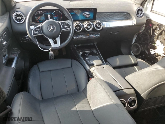 2021 Mercedes-Benz GLB with VIN W1N4M4GB0MW099435, listed as a Copart auction lot 46043015 with 30,943 mi miles and Salvage Title. Bid and sale history available at carsss.com. Image 8.