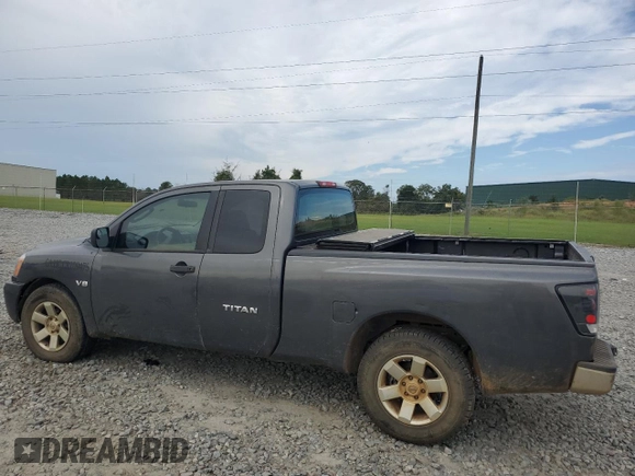 2005 Nissan Titan SE with VIN 1N6AA06A45N563576, listed as a Copart auction lot 72881714 with Not provided miles and Salvage title. Bid and sale history available at DreamBid. Image 2.
