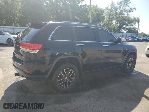 2018 Jeep Grand Cherokee Limited with VIN 1C4RJFBGXJC252422, listed as a Copart auction lot 61736455 with Not provided miles and Salvage title. Bid and sale history available at DreamBid. Image 3.
