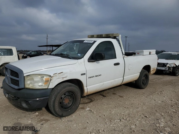 2008 Dodge Ram 2500 SLT with VIN 3D7KR26D98G155342, listed as a Copart auction lot 87460634 with 159,490 mi miles and Salvage Title. Bid and sale history available at carsss.com. Image 1.