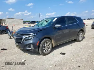 2023 Chevrolet Equinox LT with VIN 3GNAXKEG2PS175376, listed as a Copart auction lot 58244925 with 41,710 mi miles and Salvage title. Bid and sale history available at DreamBid. Image 1.