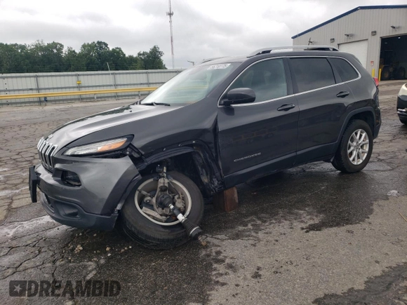 2017 Jeep Cherokee Latitude z VIN 1C4PJMCS6HW656227, wystawiony jako Copart lot #56210775 z przebiegiem 98 770 mil mil oraz Szkoda całkowita • Salvage title. Historia ofert i sprzedaży dostępna na DreamBid. Obrazek 1.
