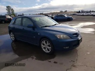 2008 Mazda 3 S Touring with VIN JM1BK343X81810444, listed as a Copart auction lot 50779035 with 129,463 mi miles and Salvage Title. Bid and sale history available at DreamBid. Image 4.