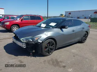 2018 Nissan Maxima SL with VIN 1N4AA6AP9JC360485, listed as a IAAI auction lot 42206521 with 140,898 mi miles and . Bid and sale history available at DreamBid. Image 2.