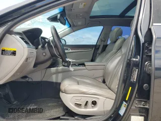 2015 Hyundai Genesis 3.8L with VIN KMHGN4JE9FU092479, listed as a Copart auction lot 68120854 with 218,187 mi miles and Salvage Title. Bid and sale history available at carsss.com. Image 7.