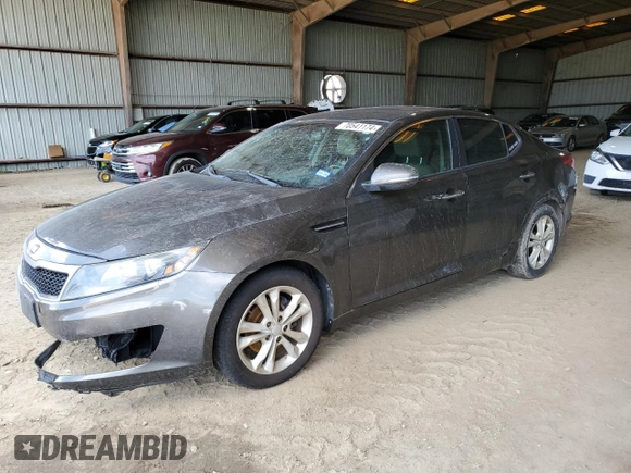 2013 Kia Optima EX with VIN 5XXGN4A72DG150683, listed as a Copart auction lot 70541174 with 95,093 mi miles and Salvage Title. Bid and sale history available at carsss.com. Image 1.