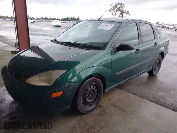 2001 Ford Focus LX with VIN 1FAFP33P51W205396, listed as a IAAI auction lot 41563111 with 95,882 mi miles and . Bid and sale history available at carsss.com. Image 2.