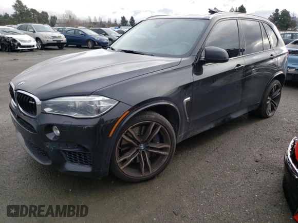 2016 BMW X5 M with VIN 5YMKT6C50G0R78042, listed as a Copart auction lot 39414444 with 105,898 mi miles. Bid and sale history available at carsss.com. Image 1.