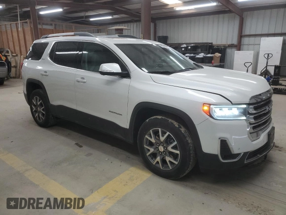 2021 GMC Acadia SLT with VIN 1GKKNMLS0MZ153708, listed as a Copart auction lot 45855815 with 40,131 mi miles and Salvage Title. Bid and sale history available at carsss.com. Image 4.