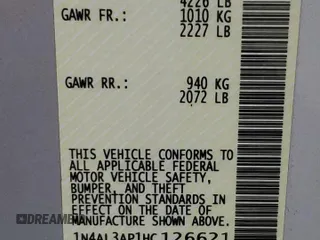 2017 Nissan Altima SR z VIN 1N4AL3AP1HC126621, wystawiony jako Copart lot #58258535 z przebiegiem 79 249 mil mil oraz Szkoda całkowita • Salvage title. Historia ofert i sprzedaży dostępna na DreamBid. Obrazek 13.