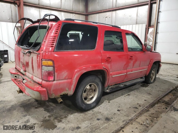 2002 Chevrolet Tahoe LT with VIN 1GNEK13Z12J312414, listed as a Copart auction lot 43833825 with 0 mi miles and Salvage Title. Bid and sale history available at carsss.com. Image 3.