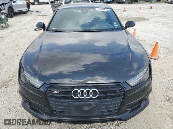 2016 Audi S7 with VIN WAUW2AFC5GN010402, listed as a Copart auction lot 55506875 with 51,585 mi miles and Clean Title. Bid and sale history available at DreamBid. Image 5.