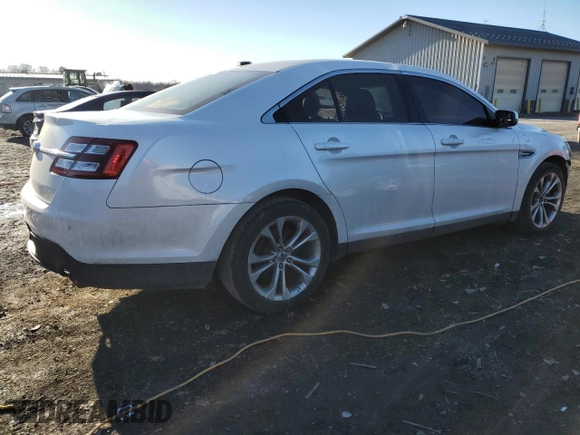 2013 Ford Taurus SEL with VIN 1FAHP2H81DG160928, listed as a Copart auction lot 43796985 with Not Provided miles and Salvage Title. Bid and sale history available at DreamBid. Image 3.
