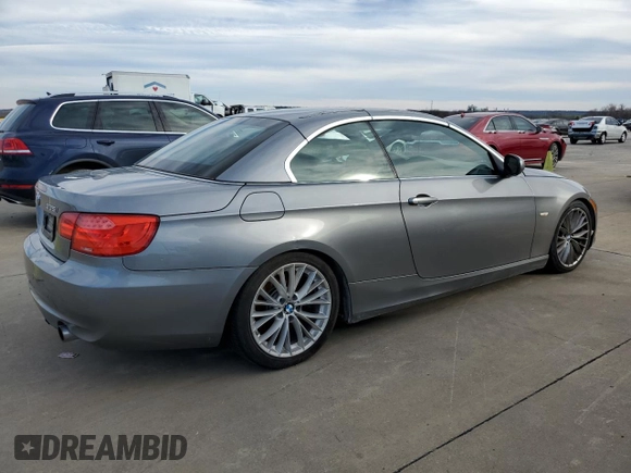 2011 BMW 3 Series 335i with VIN WBADX7C5XBE261099, listed as a Copart auction lot 42295595 with 106,018 mi miles and Clean Title. Bid and sale history available at carsss.com. Image 3.