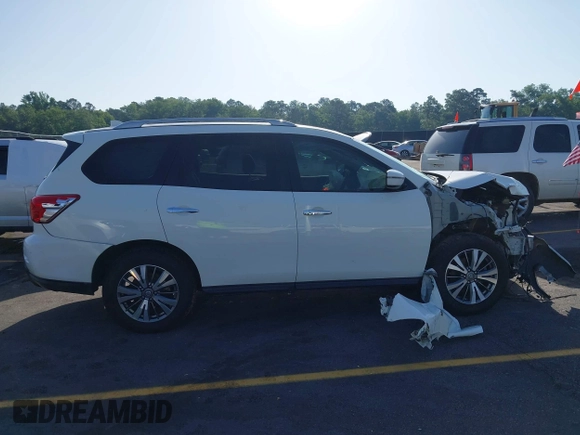 2019 Nissan Pathfinder SV z VIN 5N1DR2MN9KC628340, wystawiony jako IAAI lot #42263841 z przebiegiem 110 951 mil mil oraz . Historia ofert i sprzedaży dostępna na DreamBid. Obrazek 13.