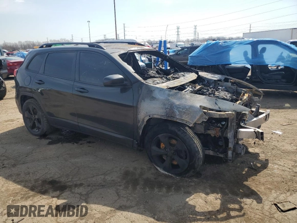 2016 Jeep Cherokee Latitude with VIN 1C4PJLCS3GW229709, listed as a Copart auction lot 51848565 with 0 mi miles and Salvage Title. Bid and sale history available at carsss.com. Image 4.