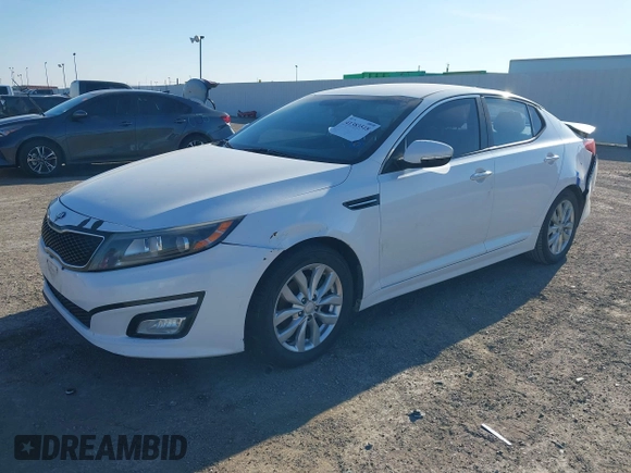 2015 Kia Optima EX with VIN 5XXGN4A7XFG492143, listed as a IAAI auction lot 41383518 with 135,353 mi miles. Bid and sale history available at carsss.com. Image 18.