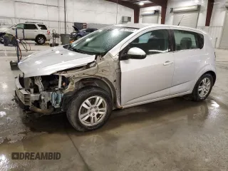 2012 Chevrolet Sonic LT with VIN 1G1JC6SB1C4193651, listed as a Copart auction lot 76319664 with 181,348 mi miles and Salvage Title. Bid and sale history available at carsss.com. Image 1.