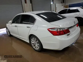 2014 Honda Accord EX-L with VIN 1HGCR2F83EA064385, listed as a Copart auction lot 52300185 with 95,464 mi miles and Salvage Title. Bid and sale history available at carsss.com. Image 2.