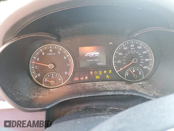 2019 Kia Optima LX with VIN 5XXGT4L3XKG356752, listed as a Copart auction lot 47619665 with 79,761 mi miles and Salvage Title. Bid and sale history available at carsss.com. Image 9.