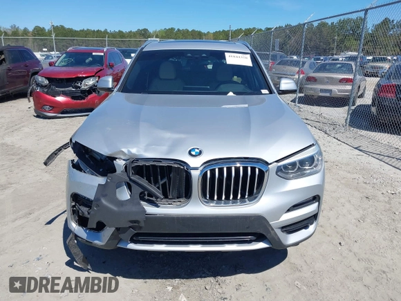 2020 BMW X3 sDrive30i with VIN 5UXTY3C07LLU71163, listed as a IAAI auction lot 41844358 with 80,962 mi miles and . Bid and sale history available at DreamBid. Image 12.
