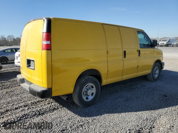 2020 Chevrolet Express Cargo Van with VIN 1GCWGAFP9L1159002, listed as a Copart auction lot 45385625 with 242,844 mi miles and Clean Title. Bid and sale history available at carsss.com. Image 3.