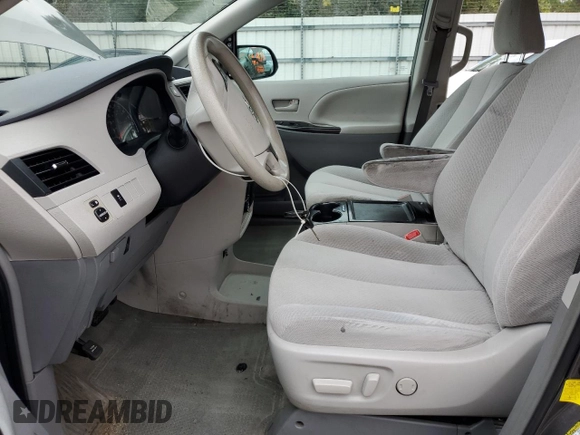 2013 Toyota Sienna LE AAS with VIN 5TDKK3DC3DS305228, listed as a Copart auction lot 57238075 with 204,001 mi miles and Salvage title. Bid and sale history available at DreamBid. Image 7.