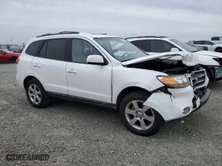 2009 Hyundai Santa Fe SE with VIN 5NMSH13EX9H252785, listed as a Copart auction lot 44768815 with 128,221 mi miles and Salvage Title. Bid and sale history available at carsss.com. Image 4.