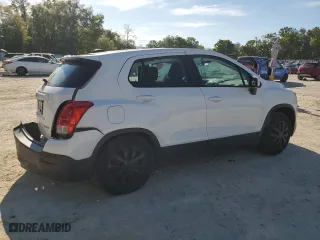 2015 Chevrolet Trax LS with VIN 3GNCJKSBXFL235691, listed as a Copart auction lot 50619025 with 143,004 mi miles and Salvage Title. Bid and sale history available at carsss.com. Image 3.