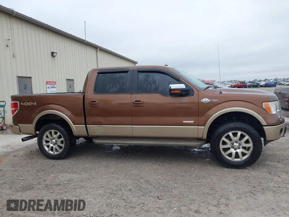 2012 Ford F-150 XL with VIN 1FTFW1ET1CKD50988, listed as a IAAI auction lot 41926244 with 239,853 mi miles. Bid and sale history available at carsss.com. Image 13.