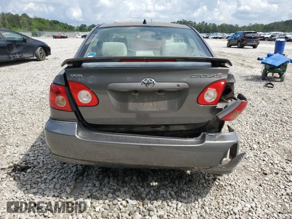2006 Toyota Corolla CE z VIN 1NXBR32E46Z702893, wystawiony jako Copart lot #55446655 z przebiegiem 269 124 mil mil oraz Szkoda całkowita • Salvage title. Historia ofert i sprzedaży dostępna na DreamBid. Obrazek 6.
