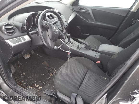 2013 Mazda 3 GX with VIN JM1BL1KF7D1779565, listed as a Copart auction lot 47848915 with 161,048 mi miles and Salvage Title. Bid and sale history available at carsss.com. Image 7.