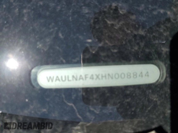 2017 Audi A4 Premium Plus с VIN WAULNAF4XHN008844, выставлен на аукционе Copart как лот 53915265 с пробегом 113 888 миль миль и Списание • Salvage title. История ставок и продаж доступна на DreamBid. Изображение 12.