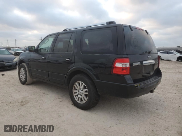 2012 Ford Expedition Limited with VIN 1FMJU1K53CEF68074, listed as a Copart auction lot 88123345 with 185,070 mi miles and Salvage title. Bid and sale history available at DreamBid. Image 2.