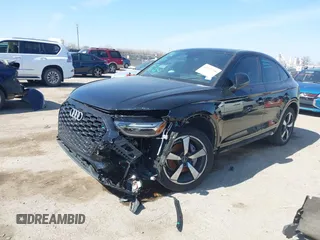 2023 Audi Q5 Sportback S line Premium Plus with VIN WA15AAFY8P2189642, listed as a IAAI auction lot 41662708 with 18,926 mi miles and . Bid and sale history available at DreamBid. Image 18.