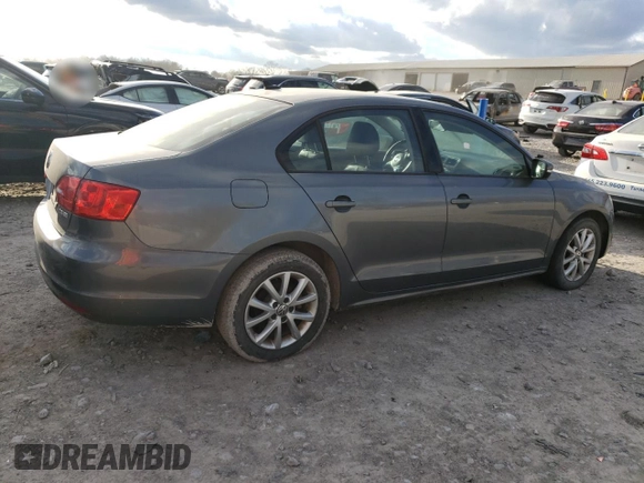 2012 Volkswagen Jetta Sedan SE w/Convenience with VIN 3VWDX7AJ6CM367660, listed as a Copart auction lot 87433174 with 148,274 mi miles and Clean Title. Bid and sale history available at carsss.com. Image 3.
