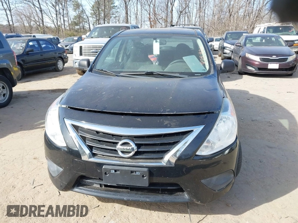 2015 Nissan Versa SV with VIN 3N1CN7AP8FL875926, listed as a IAAI auction lot 41756395 with 180,699 mi miles. Bid and sale history available at carsss.com. Image 6.