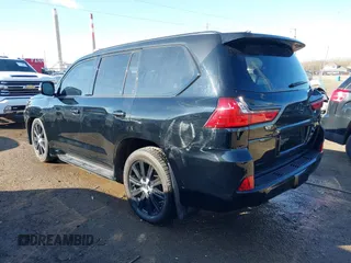 2020 Lexus LX with VIN JTJDY7AX8L4319302, listed as a IAAI auction lot 41818027 with 36,041 mi miles. Bid and sale history available at carsss.com. Image 3.