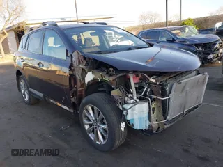 2017 Toyota RAV4 Limited with VIN 2T3YFREV0HW332280, listed as a IAAI auction lot 41975756 with 18,042 mi miles. Bid and sale history available at carsss.com. Image 1.
