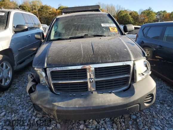 2007 Dodge Durango SXT with VIN 1D8HD38P57F520732, listed as a Copart auction lot 76516814 with 134,703 mi miles and Salvage title. Bid and sale history available at DreamBid. Image 5.