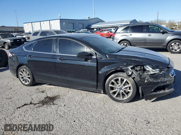 2017 Ford Fusion SE with VIN 3FA6P0HD8HR343492, listed as a Copart auction lot 49916865 with 228,965 mi miles and Salvage Title. Bid and sale history available at DreamBid. Image 4.