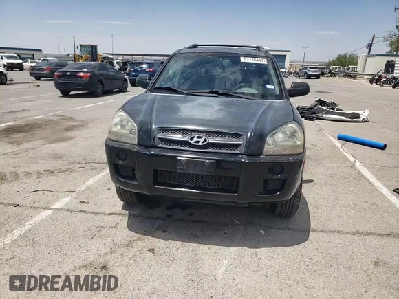 2006 Hyundai Tucson GL with VIN KM8JM12B66U342188, listed as a Copart auction lot 63140444 with 168,587 mi miles and Salvage Title. Bid and sale history available at carsss.com. Image 12.