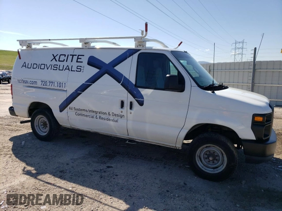 2008 Ford Econoline Cargo Commercial with VIN 1FTNE14W58DA65894, listed as a Copart auction lot 55408245 with 239,021 mi miles and Clean Title. Bid and sale history available at carsss.com. Image 4.