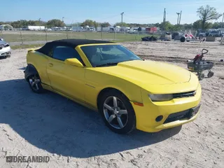 2015 Chevrolet Camaro LT with VIN 2G1FD3D37F9177561, listed as a IAAI auction lot 41698102 with 235,414 mi miles. Bid and sale history available at carsss.com. Image 1.