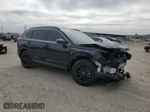 2024 Honda CR-V Sport with VIN 7FARS5H57RE008601, listed as a Copart auction lot 43559085 with 17,687 mi miles and Salvage Title. Bid and sale history available at DreamBid. Image 4.