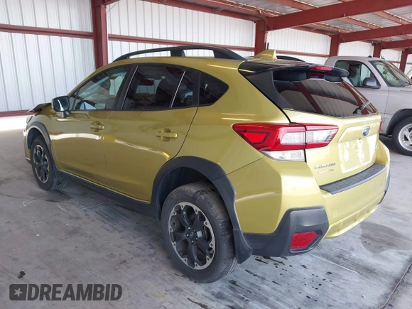 2021 Subaru Crosstrek Premium with VIN JF2GTAPC9MH348352, listed as a IAAI auction lot 42267540 with 67,592 mi miles and . Bid and sale history available at DreamBid. Image 3.