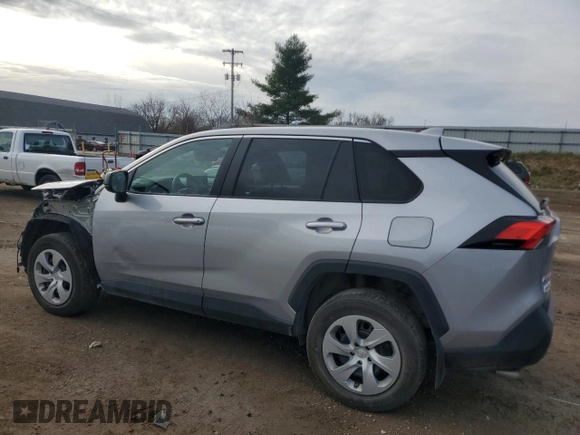 2022 Toyota RAV4 LE with VIN 2T3F1RFVXNW287896, listed as a Copart auction lot 82143804 with 56,981 mi miles and Clean Title. Bid and sale history available at carsss.com. Image 2.