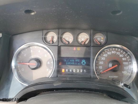 2010 Ford F-150 XL with VIN 1FTFW1EV1AKE30290, listed as a Copart auction lot 47589715 with 219,348 mi miles and Salvage Title. Bid and sale history available at carsss.com. Image 9.